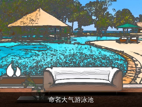 命名大气游泳池