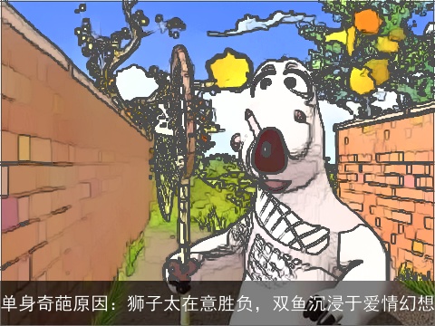 单身奇葩原因：狮子太在意胜负，双鱼沉浸于爱情幻想