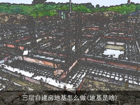 三层自建房地基怎么做(地基是啥)