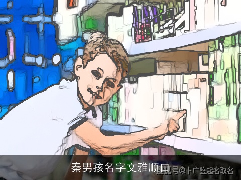 秦男孩名字文雅顺口