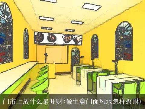 门市上放什么最旺财(做生意门面风水怎样聚财)