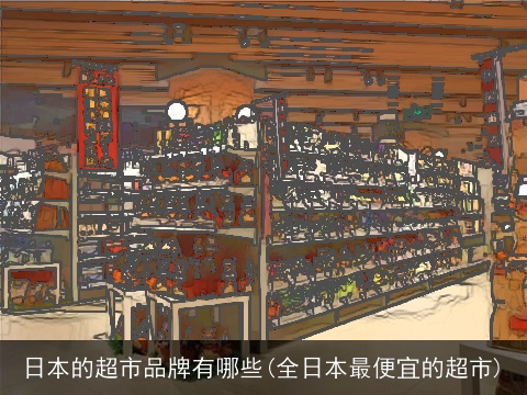 日本的超市品牌有哪些(全日本最便宜的超市)