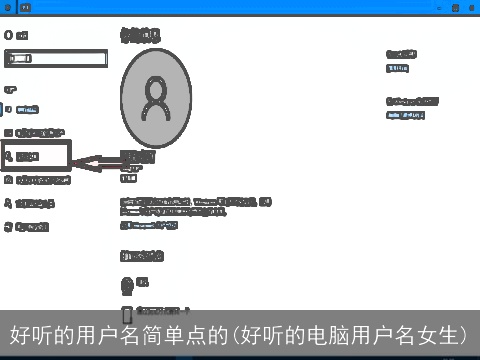好听的用户名简单点的(好听的电脑用户名女生)
