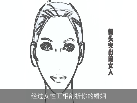 经过女性面相剖析你的婚姻