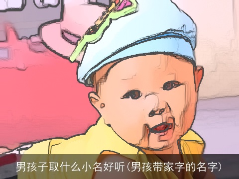 男孩子取什么小名好听(男孩带家字的名字)