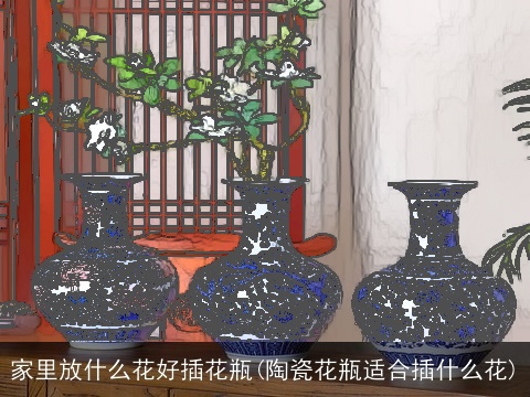 家里放什么花好插花瓶(陶瓷花瓶适合插什么花)