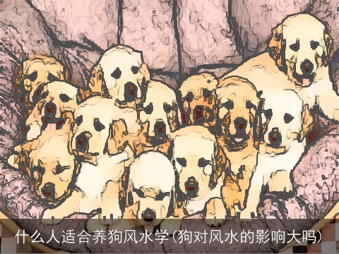 什么人适合养狗风水学(狗对风水的影响大吗)