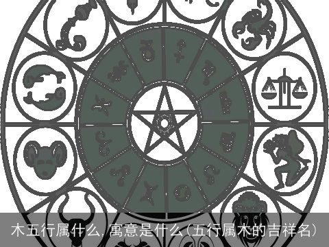 木五行属什么,寓意是什么(五行属木的吉祥名)