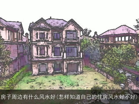 房子周边有什么风水好(怎样知道自己的住房风水好不好)