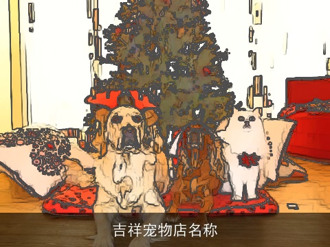吉祥宠物店名称