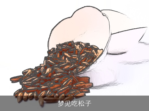 梦见吃松子