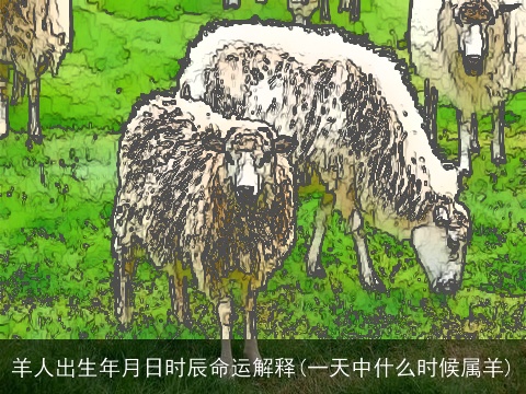 羊人出生年月日时辰命运解释(一天中什么时候属羊)