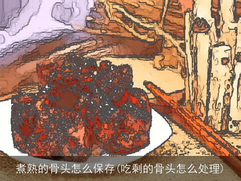 煮熟的骨头怎么保存(吃剩的骨头怎么处理)