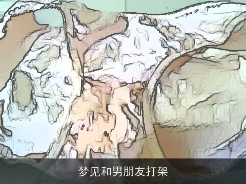 梦见和男朋友打架