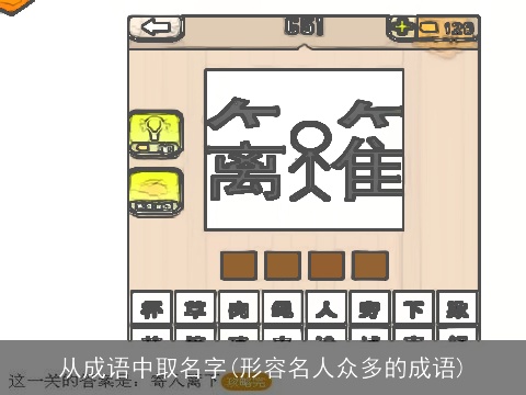 从成语中取名字(形容名人众多的成语)