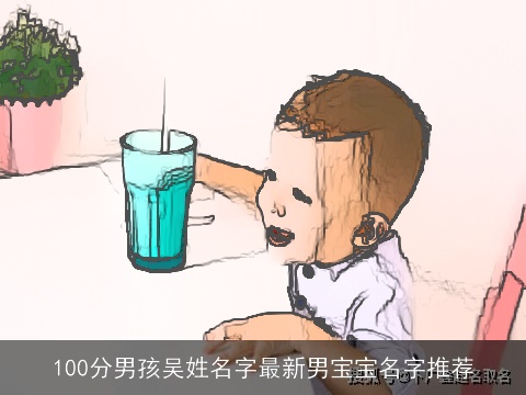 100分男孩吴姓名字最新男宝宝名字推荐