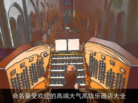 命名最受欢迎的高端大气高级乐器店大全