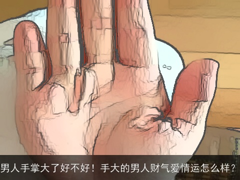男人手掌大了好不好！手大的男人财气爱情运怎么样？