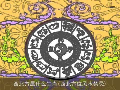 西北方属什么生肖(西北方位风水禁忌)