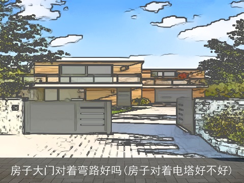 房子大门对着弯路好吗(房子对着电塔好不好)