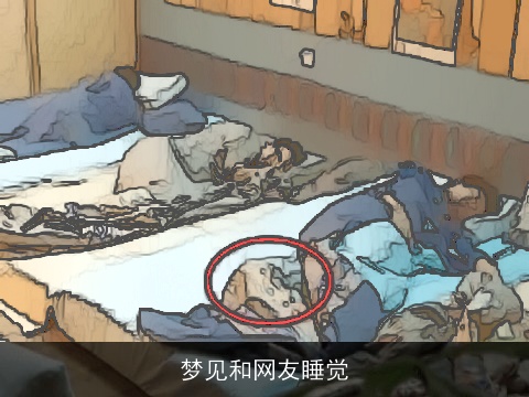 梦见和网友睡觉