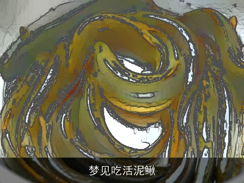 梦见吃活泥鳅