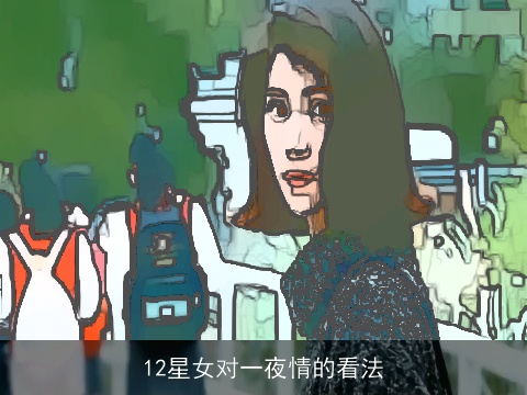 12星女对一夜情的看法