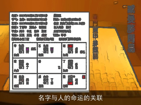 名字与人的命运的关联