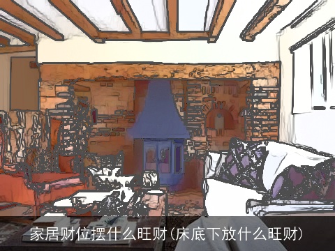 家居财位摆什么旺财(床底下放什么旺财)