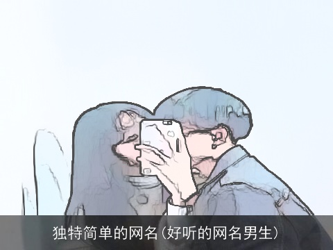 独特简单的网名(好听的网名男生)