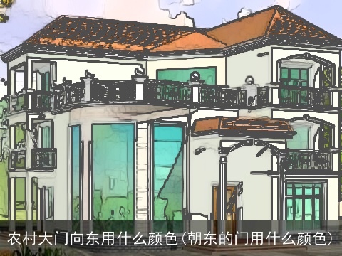 农村大门向东用什么颜色(朝东的门用什么颜色)