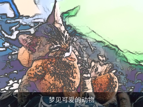 梦见可爱的动物