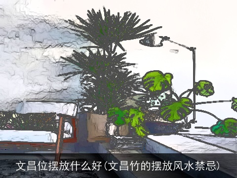 文昌位摆放什么好(文昌竹的摆放风水禁忌)