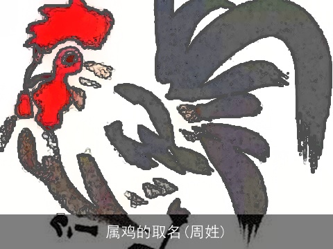 属鸡的取名(周姓)