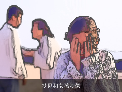 梦见和女孩吵架