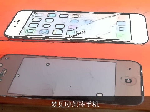 梦见吵架摔手机