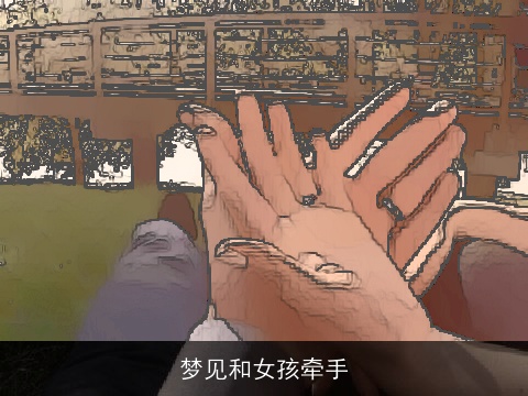 梦见和女孩牵手