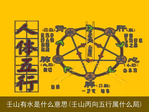 壬山有水是什么意思(壬山丙向五行属什么局)