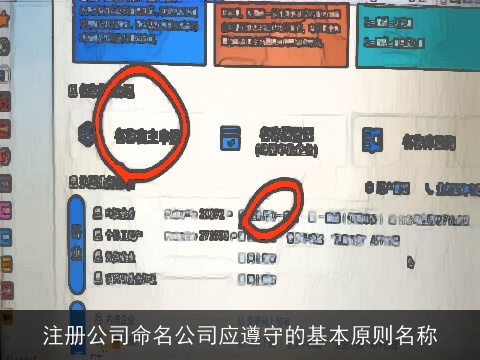 注册公司命名公司应遵守的基本原则名称