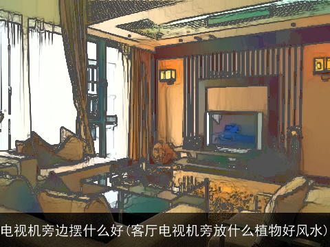 电视机旁边摆什么好(客厅电视机旁放什么植物好风水)