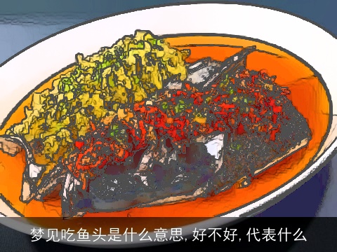梦见吃鱼头是什么意思,好不好,代表什么