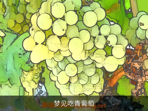 梦见吃青葡萄