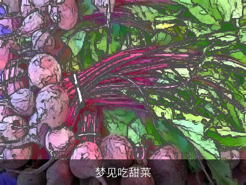 梦见吃甜菜
