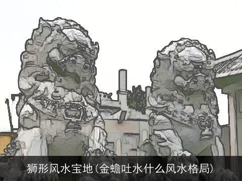 狮形风水宝地(金蟾吐水什么风水格局)