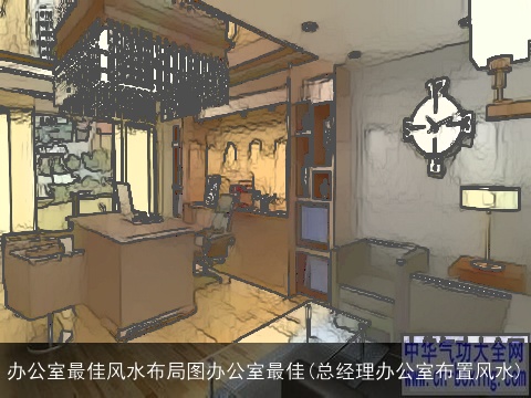 办公室最佳风水布局图办公室最佳(总经理办公室布置风水)