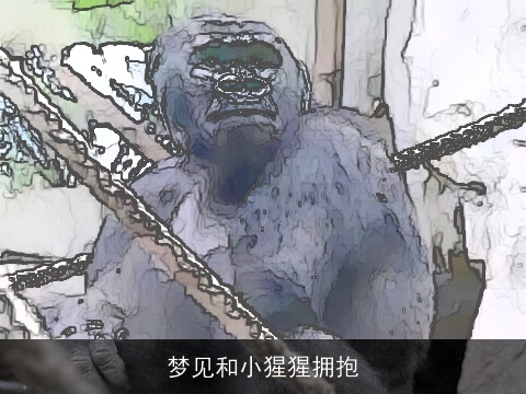 梦见和小猩猩拥抱