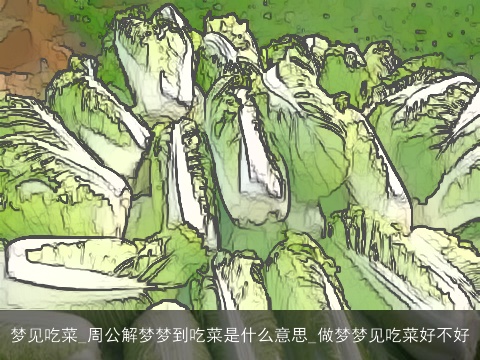 梦见吃菜_周公解梦梦到吃菜是什么意思_做梦梦见吃菜好不好