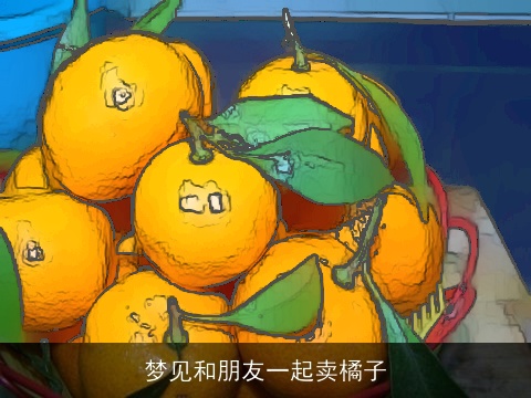 梦见和朋友一起卖橘子
