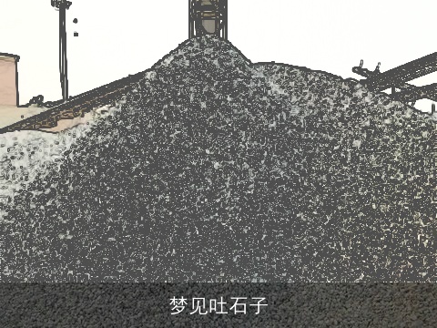 梦见吐石子