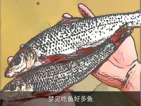 梦见吃鱼好多鱼